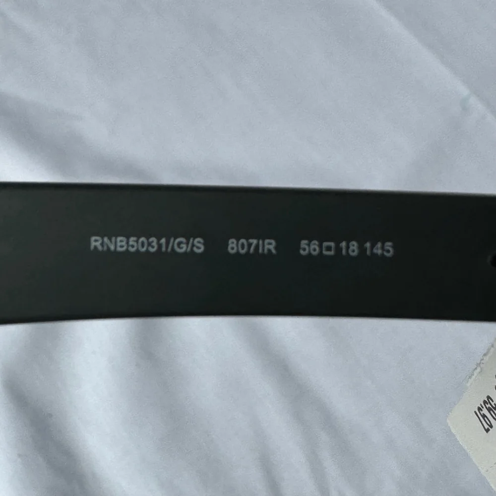 RAG & BONE RNB5031/G/S Sunglasses 56mm Polarized NWT Black / Silver men’s Unisex